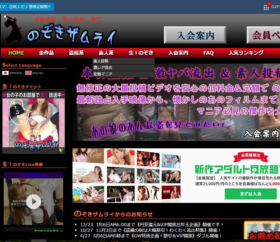 のぞきザムライの総合評価